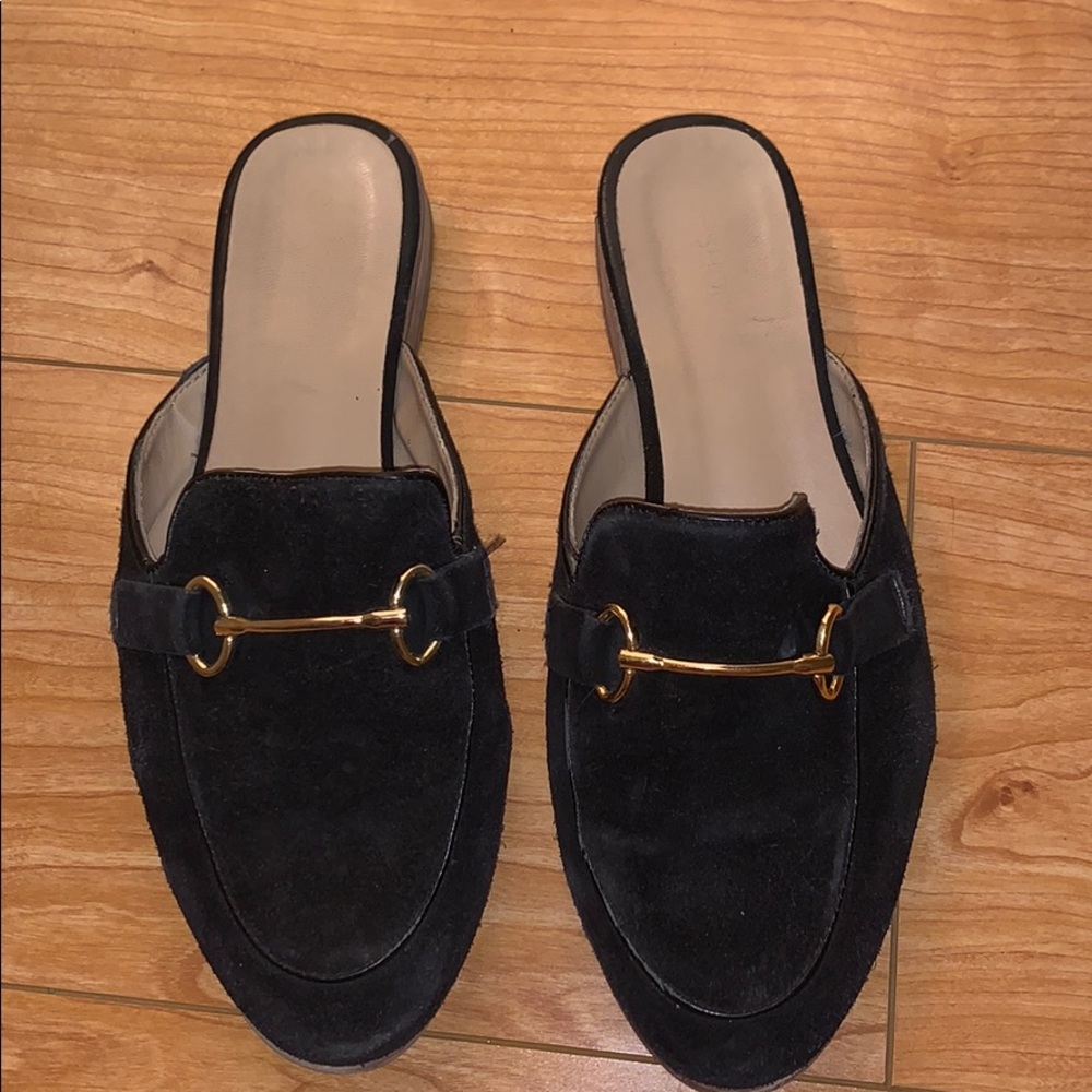 Top shop Black Suede Mule